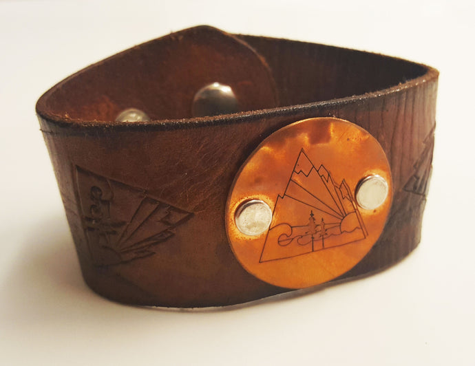 Sunstone 19 Leather (Bracelet)