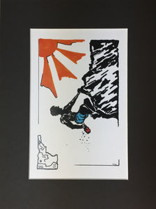 Idaho Climber Print