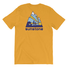 Sunstone Logo Blue Mnt (Short-Sleeve Unisex T-Shirt)