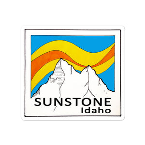 #36 Sunstone MTNS powder blue ( stickers )