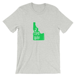 #14 Climb Idaho Green (Short-Sleeve Unisex T-Shirt)