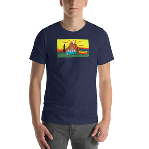 # 5 River time (Short-Sleeve Unisex T-Shirt)