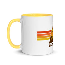 #01 Sunstone logo stripes with Idaho (Mug)