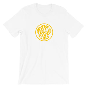 #25 live the moment Gold (Short-Sleeve Unisex T-Shirt)