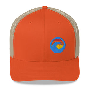 # 39 Wave EMB (Trucker Cap)