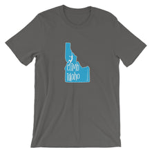 #14 Climb Idaho Teal (Short-Sleeve Unisex T-Shirt)