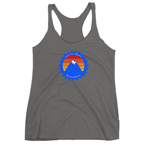 # 37 Live The Moment Mountain ( Women's Racerback Tank )