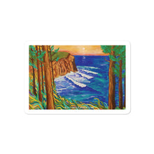 # 27 Oregon Coast (Bubble-free stickers)