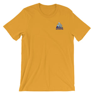 Sunstone Logo Blue Mnt (Short-Sleeve Unisex T-Shirt)