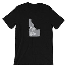 #14 Climb Idaho Gray (Short-Sleeve Unisex T-Shirt)