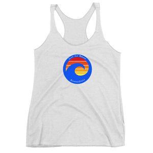 # 39 Live The Moment Wave ( Women's Racerback Tank )