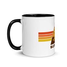 #01 Sunstone logo stripes with Idaho (Mug)