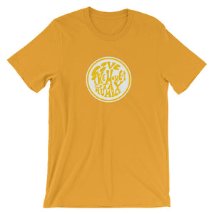 #25 live the moment Gold (Short-Sleeve Unisex T-Shirt)