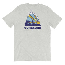 Sunstone Logo Blue Mnt (Short-Sleeve Unisex T-Shirt)