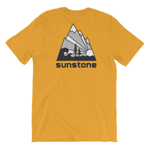 Sunstone Logo Black_White (Short-Sleeve Unisex T-Shirt)