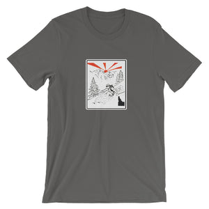 #33 Sunstone Snow Skier (Short-Sleeve Unisex T-Shirt)