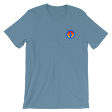 # 38 Tree gear , breath, give, grow, front & back (Short-Sleeve Unisex T-Shirt)