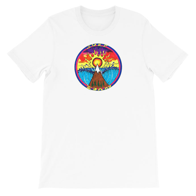 # 3 Surf Idaho (Short-Sleeve Unisex T-Shirt )