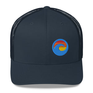 # 39 Wave EMB (Trucker Cap)