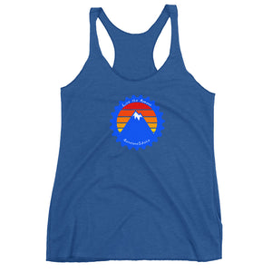 # 37 Live The Moment Mountain ( Women's Racerback Tank )