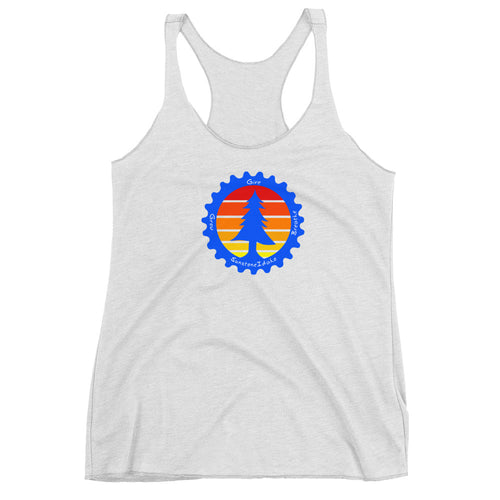 # 38 Red Wood Tree G.G.B. ( Women's Racerback Tank )