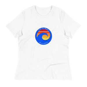 # 39 Live The Moment Wave ( Women's Relaxed T-Shirt )