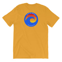 # 39 Live The Moment Wave front & back (Short-Sleeve Unisex T-Shirt)