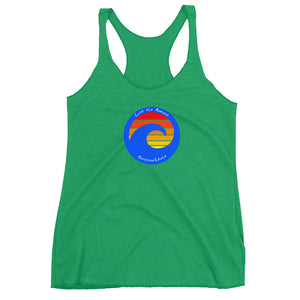 # 39 Live The Moment Wave ( Women's Racerback Tank )