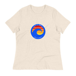 # 39 Live The Moment Wave ( Women's Relaxed T-Shirt )