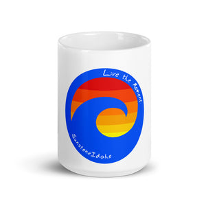 # 39 Live The Moment Wave ( Mug )