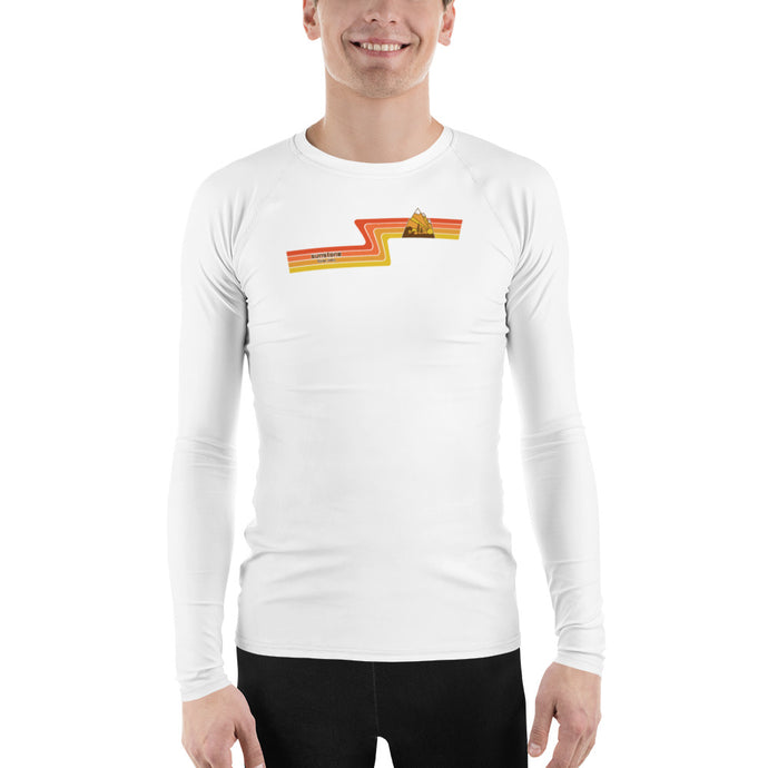 # 12 Stripe logo ( Men's Rash Guard UV )