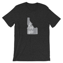 #14 Climb Idaho Gray (Short-Sleeve Unisex T-Shirt)