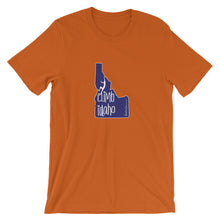 #14 Climb Idaho Navy (Short-Sleeve Unisex T-Shirt)