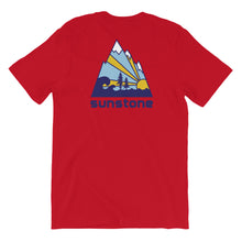 Sunstone Logo Blue Mnt (Short-Sleeve Unisex T-Shirt)