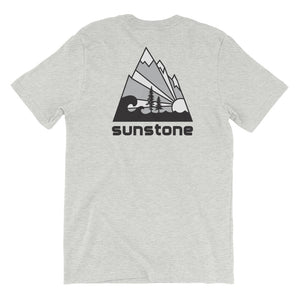 Sunstone Logo Black_White (Short-Sleeve Unisex T-Shirt)