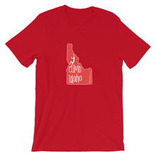 #14 Climb Idaho Red (Short-Sleeve Unisex T-Shirt)