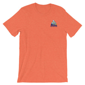 Sunstone Logo Blue Mnt (Short-Sleeve Unisex T-Shirt)