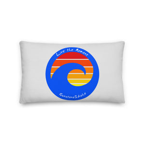 # 39 Live The Moment Wave ( Premium Pillow )