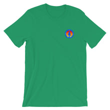 # 38 Tree gear , breath, give, grow, front & back (Short-Sleeve Unisex T-Shirt)