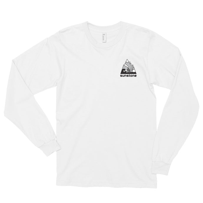 Sunstone Logo Black_White (Long sleeve t-shirt)