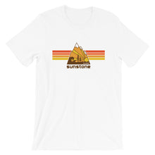 #01 Sunstone logo stripes with Idaho (Short-Sleeve Unisex T-Shirt)