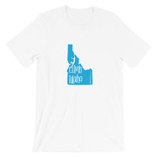 #14 Climb Idaho Teal (Short-Sleeve Unisex T-Shirt)