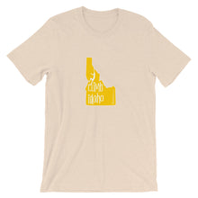 #14 Climb Idaho Yellow (Short-Sleeve Unisex T-Shirt)