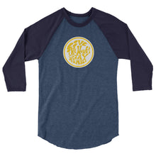 #25 live the moment Gold (3/4 sleeve raglan shirt)