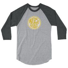 #25 live the moment Gold (3/4 sleeve raglan shirt)