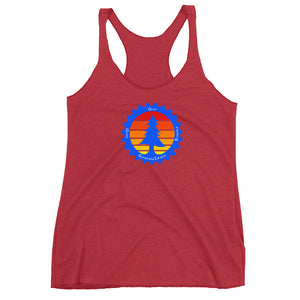 # 38 Red Wood Tree G.G.B. ( Women's Racerback Tank )