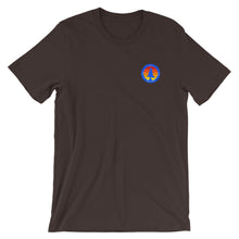 # 38 Tree gear , breath, give, grow, front & back (Short-Sleeve Unisex T-Shirt)