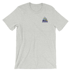 Sunstone Logo Blue Mnt (Short-Sleeve Unisex T-Shirt)