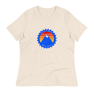 # 37 Mountain Live The Moment ( Women's Relaxed T-Shirt )