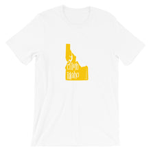 #14 Climb Idaho Yellow (Short-Sleeve Unisex T-Shirt)